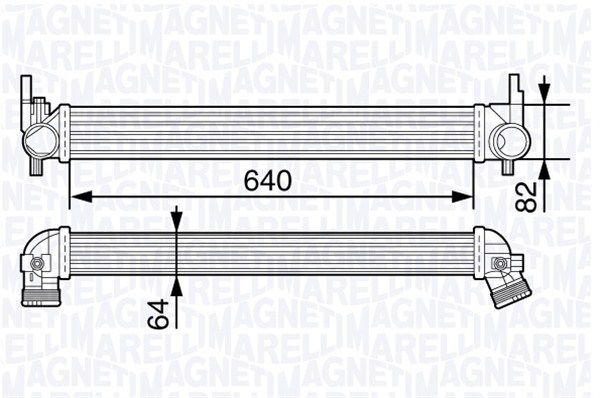 MAGNETI MARELLI Starpdzesētājs 351319202410